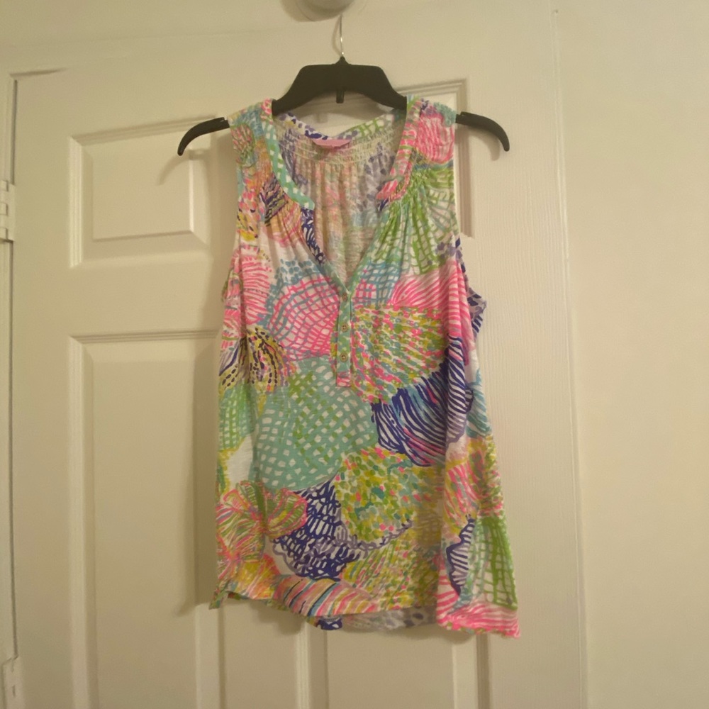 Lilly Pulitzer Essie Tank Roar of the Seas